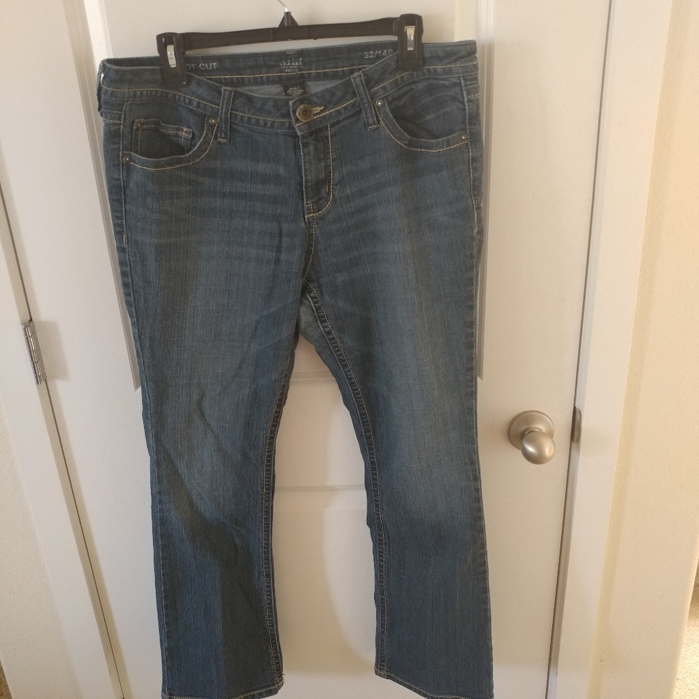 ANA Petite 32/ 14 jeans Boot Cut